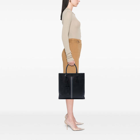 Convertible Zip Around Briefcase Saffiano Leather Medium