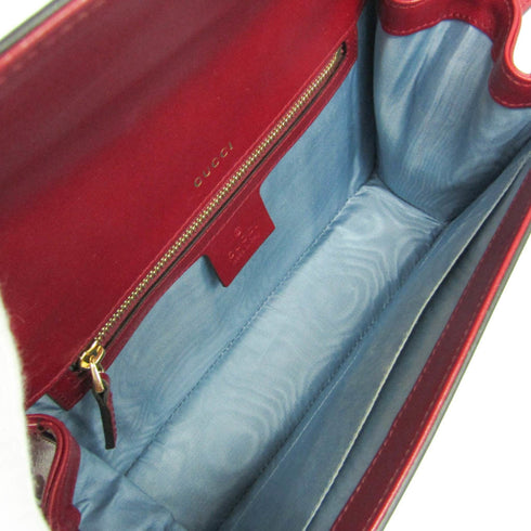 GG Ring Shoulder Bag Leather Small
