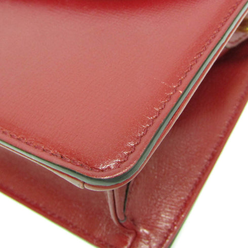 GG Ring Shoulder Bag Leather Small