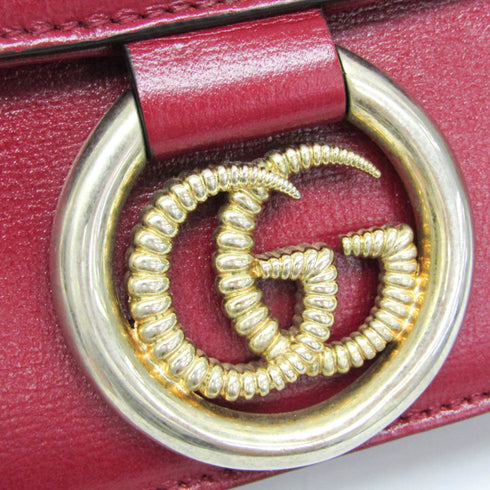 GG Ring Shoulder Bag Leather Small