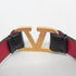 Bangle Leather and Metal Black Bracelet