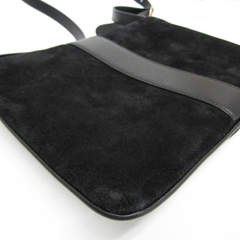 Arli Shoulder Bag Suede with Leather Medium