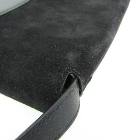 Arli Shoulder Bag Suede with Leather Medium