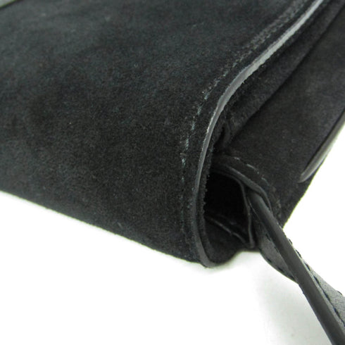 Arli Shoulder Bag Suede with Leather Medium