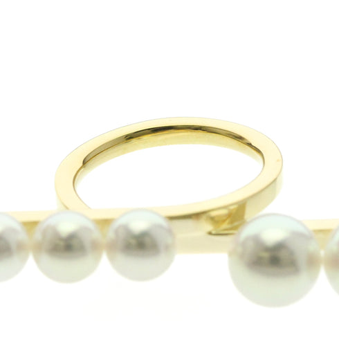 Ring 18K Yellow Gold with Pearl