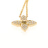 Pendant Necklace 18K Rose Gold with Diamond