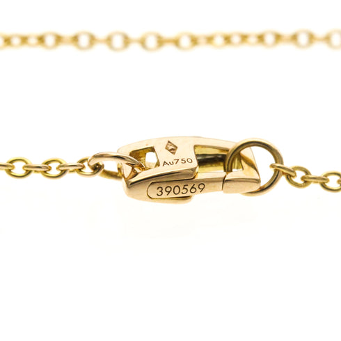 Pendant Necklace 18K Rose Gold with Diamond