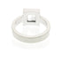 Band Ring 18K White Gold with Diamond