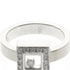 Band Ring 18K White Gold with Diamond