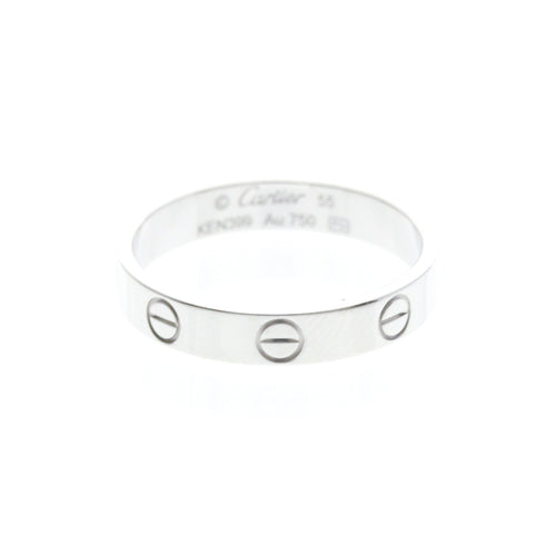Love Ring 18K White Gold Mini