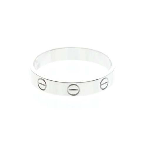 Love Ring 18K White Gold Mini
