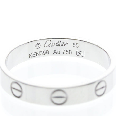 Love Ring 18K White Gold Mini