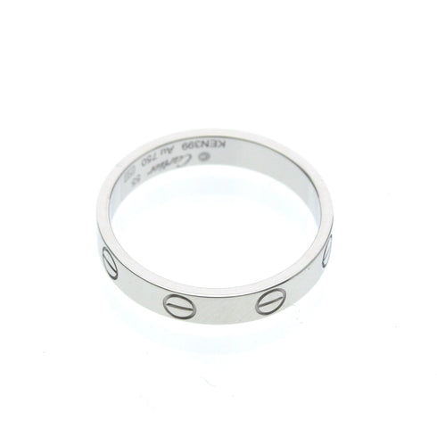 Love Ring 18K White Gold Mini
