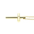 Cross Pendant Necklace 18K Yellow Gold with Diamond
