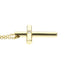 Cross Pendant Necklace 18K Yellow Gold with Diamond