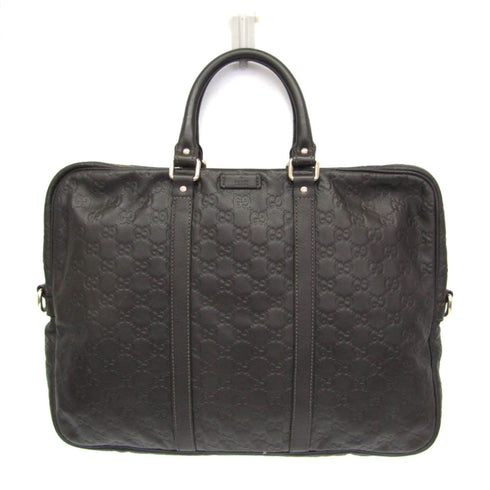 Convertible Briefcase Guccissima Leather Large