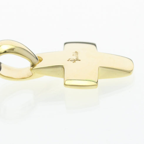Cross Pendant Necklace 18K Yellow Gold