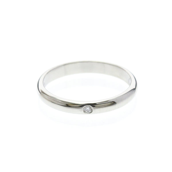 Band Ring Platinum With Diamond