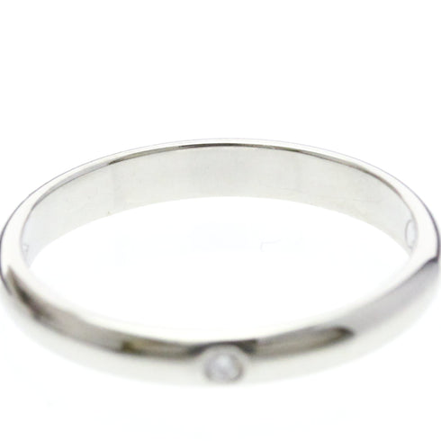 Band Ring Platinum With Diamond