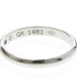 Band Ring Platinum With Diamond