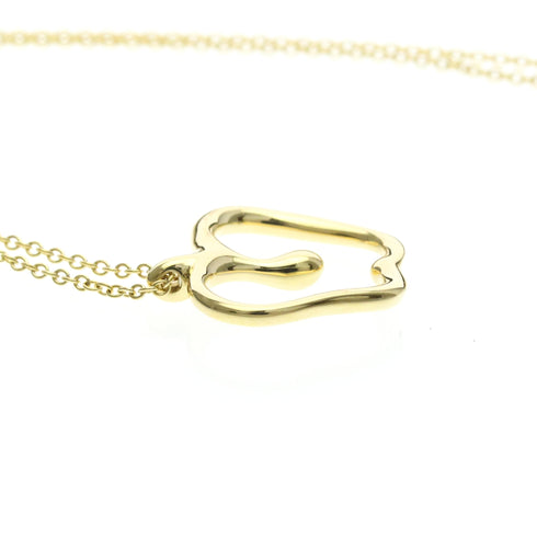 Pendant Necklace 18K Yellow Gold