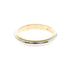Milgrain Ring Sterling Silver and 18K Rose Gold and Platinum