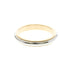 Milgrain Ring Sterling Silver and 18K Rose Gold and Platinum