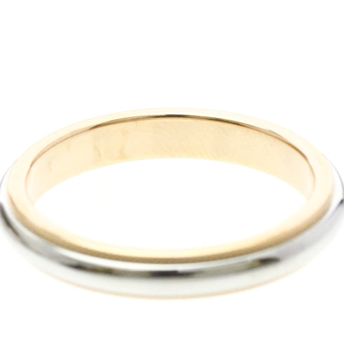 Milgrain Ring Sterling Silver and 18K Rose Gold and Platinum