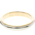 Milgrain Ring Sterling Silver and 18K Rose Gold and Platinum