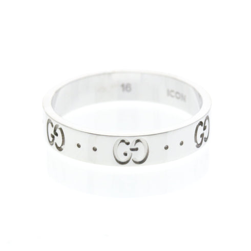 Band Ring 18K White Gold