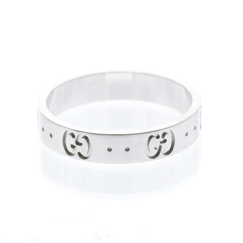 Band Ring 18K White Gold