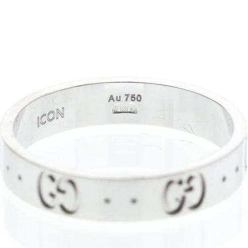 Band Ring 18K White Gold