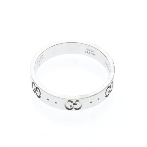 Band Ring 18K White Gold