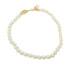 Pendant Necklace Metal With Artificial Pearl