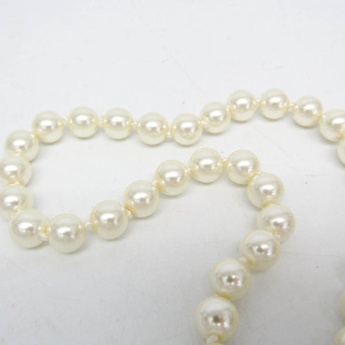 Pendant Necklace Metal With Artificial Pearl
