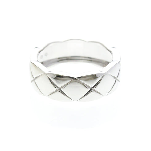 Coco Crush Ring 18K White Gold Medium