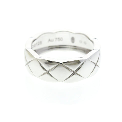 Coco Crush Ring 18K White Gold Medium