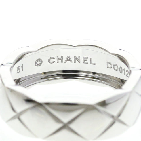 Coco Crush Ring 18K White Gold Medium