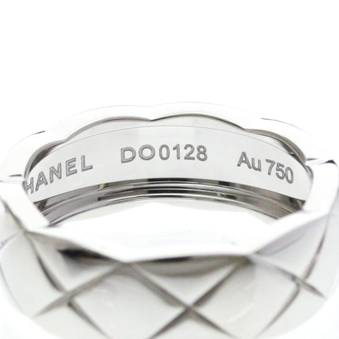 Coco Crush Ring 18K White Gold Medium