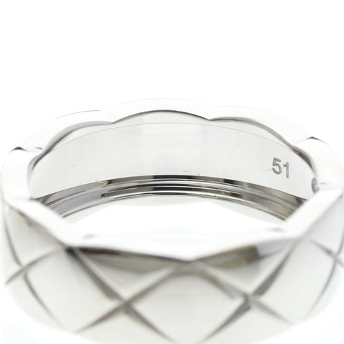 Coco Crush Ring 18K White Gold Medium