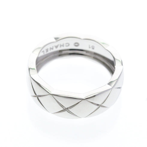 Coco Crush Ring 18K White Gold Medium
