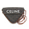 Triangle Crossbody Bag Triomphe Coated Canvas