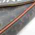 Triangle Crossbody Bag Triomphe Coated Canvas