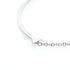 T Smile Pendant Necklace 18K White Gold
