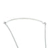 T Smile Pendant Necklace 18K White Gold