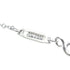 T Smile Pendant Necklace 18K White Gold