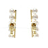 Earrings Pearl 18K Yellow Gold