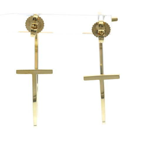 Earrings Hoop 18K Yellow Gold