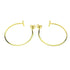 Earrings Hoop 18K Yellow Gold