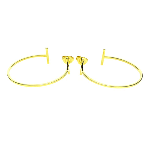 Earrings Hoop 18K Yellow Gold